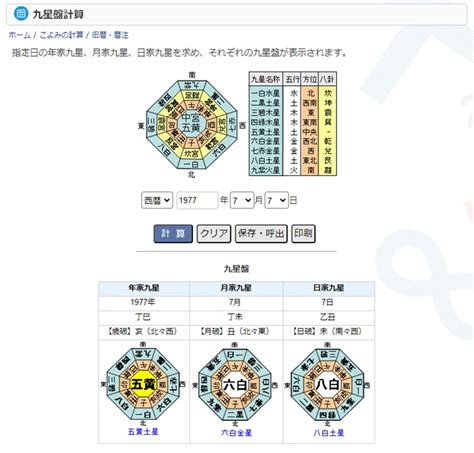 九星气学|九星気学とは？基本から応用まで、意味や占いの方法。